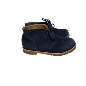 Janie and Jack Navy Blue Kids Boots